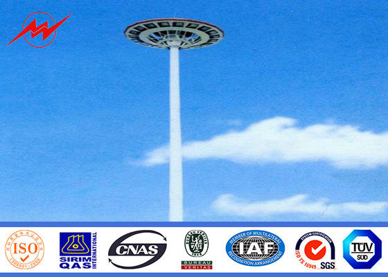 Γαλβανισμένος εκλεπτυμένος υψηλός ιστός ελαφρύς Πολωνός, κατοικημένοι υπαίθριοι ελαφριοί Πολωνοί 30m