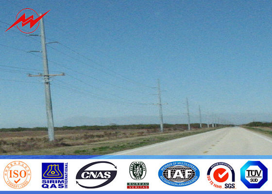 γαλβανισμένος υλικό χάλυβας Πολωνός Πολωνών χρησιμότητας μετάλλων πάχους 40ft 3KN 4mm Q345