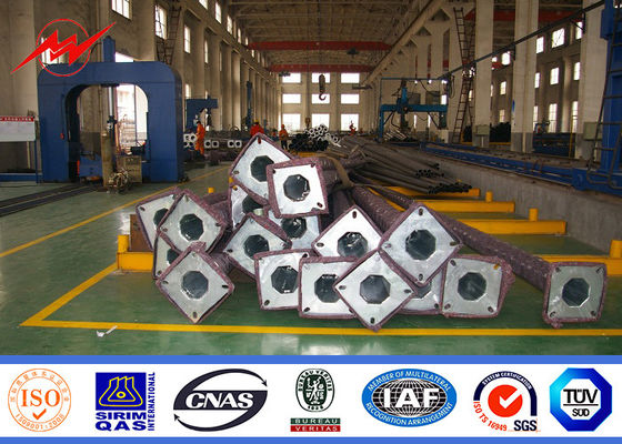 Αδιάβροχο Galvanization καυτής εμβύθισης 9m ηλιακοί ελαφριοί Πολωνοί για το φωτισμό εθνικών οδών