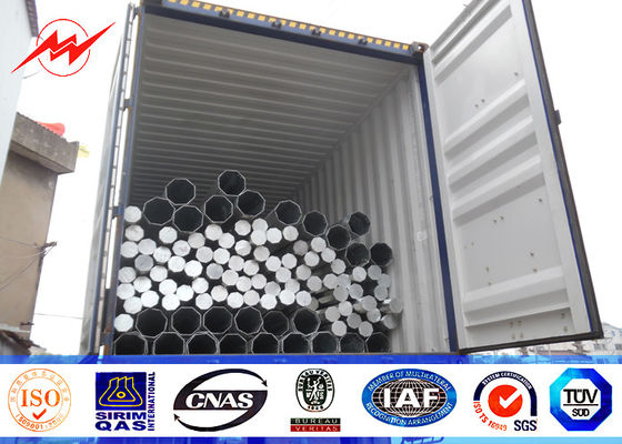 Κωνική 33KV 11m χρησιμότητα Πολωνός χάλυβα για 33KV τη διανομή ηλεκτρικής δύναμης