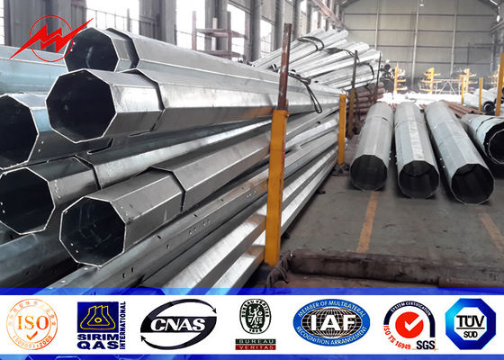 Διπλός διαγώνιος βραχίονας γύρω από 69kv 10m την κοινή χρησιμότητα Πολωνός χάλυβα τύπων explosionproof