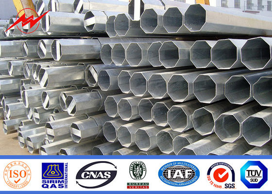 AWSD 1.1 στρογγυλή χρησιμότητα Πολωνός χάλυβα 11m 400daN για ηλεκτρικό Distribition