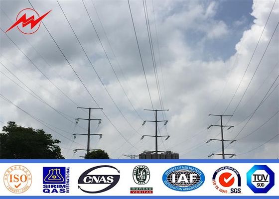 132KV μέση γαλβανισμένη τάση γραμμή Πολωνός αντιοξειδωτικά 315m μετάδοσης