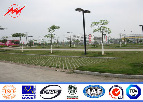 Υπαίθριος κωνικός 6m φωτισμός Πολωνός μερών χώρων στάθμευσης cOem με το ενιαίο υποστήριγμα