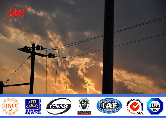 220kv υψηλή τάση 3mm οκτάγωνος γαλβανισμένος χάλυβας Πολωνός πάχους