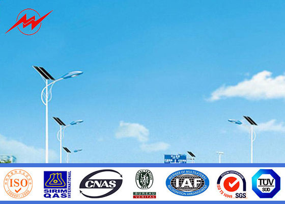 Ανθεκτικός 4w 1.72m κήπος ελαφριοί Πολωνοί οδών με Galvanization καυτής εμβύθισης