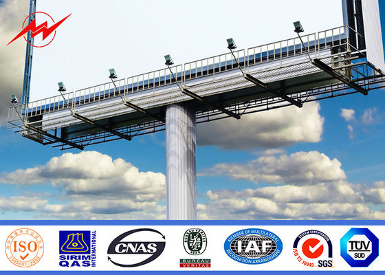 Αντιδιαβρωτικό 3 in1 γύρω από τον υπαίθριο πίνακα διαφημίσεων των οδηγήσεων που διαφημίζει με Backlighting 8m