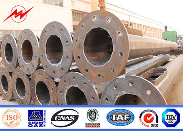 30m 35m Υψηλή αντοχή φορτίου Ηλεκτρικός στύλος ισχύος για ανεμογενείς συνθήκες