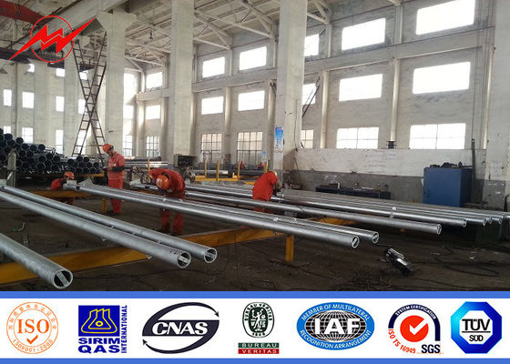 Οκτάγωνος ηλιακός διπλός γαλβανισμένος βραχίονας φωτεινός σηματοδότης Πολωνοί με τη φλάντζα