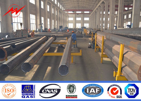 ύψος 3mm 12m οκτάγωνο υπαίθριο ηλιακό πλαίσιο Πολωνών φωτισμού πάχους για την οδό