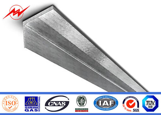 Γαλβανισμένος χάλυβας γωνίας καυτής εμβύθισης πύργων ηλεκτρικής δύναμης για την κατασκευή