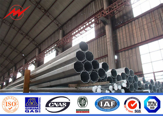 12m 1000Dan 1250Dan Steel Utility Pole For Asian Electrical Projects