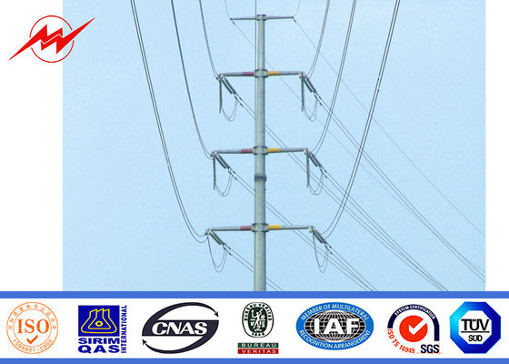 69KV 40FT η μετάδοση Πολωνοί χάλυβα HDG γαλβάνισε για φιλιπινέζικο