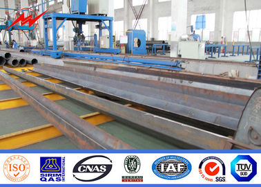 60FT 70FT 75FT 1200kg Ζυγισμένες πόλεις από χάλυβα για ηλεκτρικές γραμμές μεταφοράς