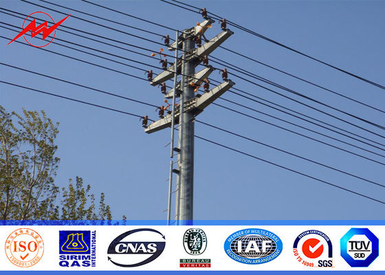 Q460 69kv 45FT γαλβανισμένα πρότυπα ένωσης Πολωνών AWS 1.1 χάλυβα των Φιλιππινών NEA