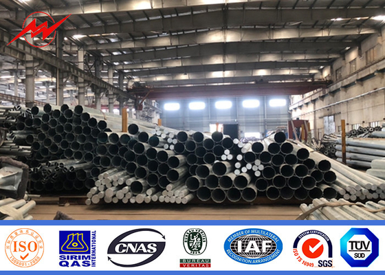 Ηλεκτρικός πόλος ηλεκτρικής ενέργειας για τη διανομή ηλεκτρικής ενέργειας Πολυγωνικό σχήμα υλικό 20W-400W Δύναμη λαμπτήρα