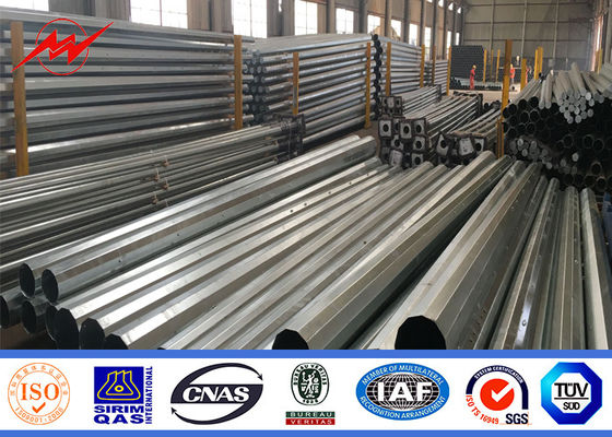 Αφρικανική πίσσα 20 διπλή γαλβανισμένη κύκλωμα δύναμη Πολωνός χάλυβα Μ 10 KV - 550 KV