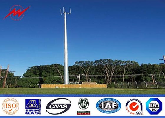 90 FT τρία τμήματα γαλβάνισαν το μονο κύκλο πύργων Πολωνού με το γαλβανισμένο περπατημένο μπουλόνι