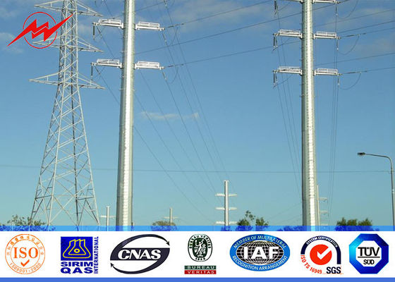 Οκτάγωνο 11.8M γαλβανισμένο φέρον φορτίο 3.5mm Πολωνού 6.5KN ηλεκτρικής δύναμης πάχος