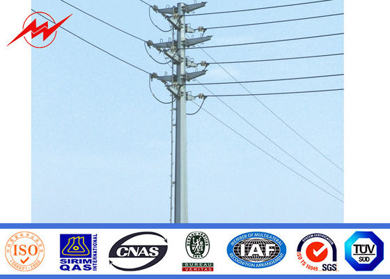 220 KV 16M πολυ πλαισιωμένη πίσσα Πολωνών AWS D1.1 μετάδοσης χάλυβα διανομής δύναμης