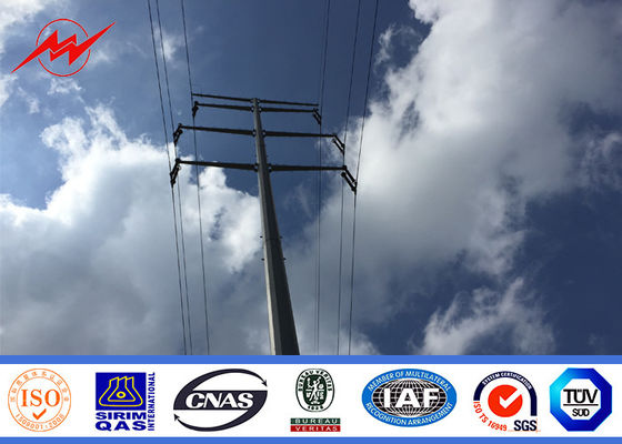 AWS D1.1 17M γαλβανισμένη διανομή δύναμης 220 KV μετάδοση Πολωνοί χάλυβα