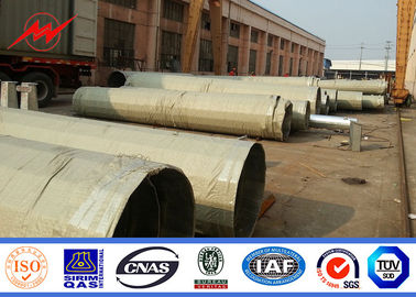 11kv - χάλυβας σωληνοειδής Πολωνός 550kv με Galvanization την επεξεργασία επιφάνειας