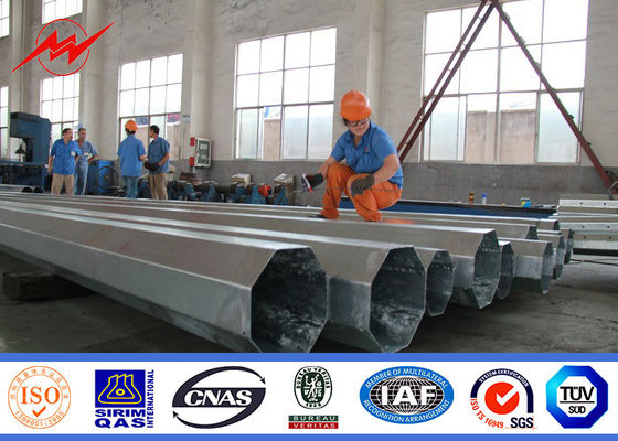 Galvanization δύναμη Πολωνοί χάλυβα επιφάνειας για το πρόγραμμα γραμμών μετάδοσης 69kv
