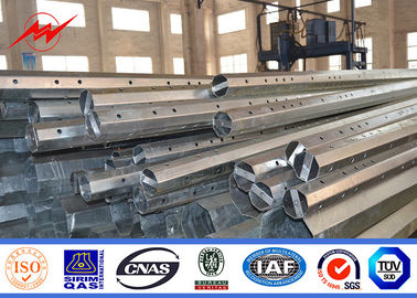 Σωληνοειδής Galvanization χάλυβα ηλεκτρική δύναμη Πολωνός 10kv για τη γραμμή μετάδοσης