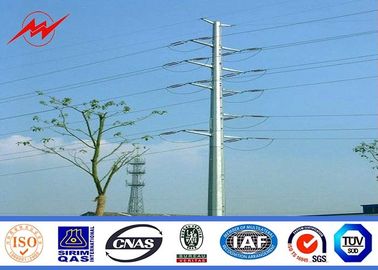 12m 800 Dan Octagonal Utility Power Poles καυτή εμβύθιση που γαλβανίζεται