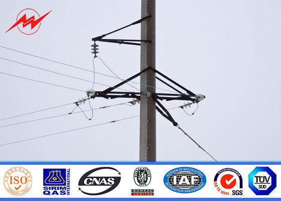 Galvanization καυτής εμβύθισης 95FT NGCP Φιλιππίνες δύναμη Πολωνοί AWS Δ 1,1 χάλυβα