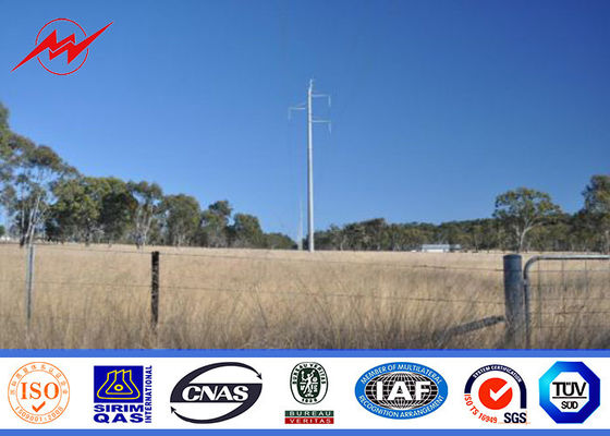 Galvanization καυτής εμβύθισης 95FT NGCP Φιλιππίνες δύναμη Πολωνοί AWS Δ 1,1 χάλυβα