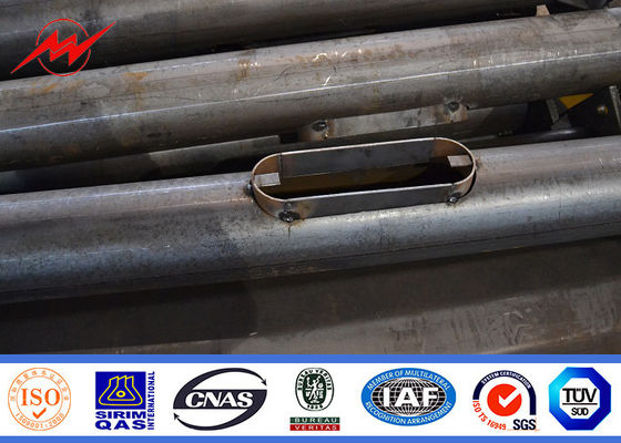 IP65 Galvanization καυτής εμβύθισης φωτεινός σηματοδότης Πολωνοί, οδικό ηλεκτρικό φως Πολωνός