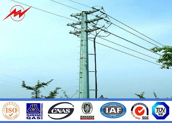 11.88m-1200 Dan Load Electric Steel Utility δύναμης Πολωνών εμβύθιση που γαλβανίζεται καυτή