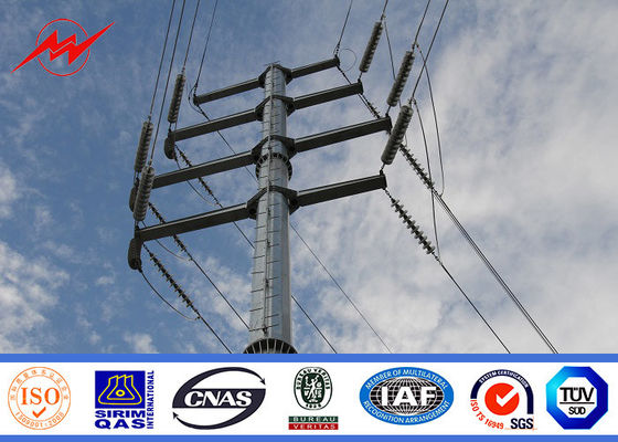 11kv γαλβανισμένη στη 69kv δύναμη Πολωνοί χρησιμότητας για το υπερυψωμένο ηλεκτρικό πρόγραμμα γραμμών μετάδοσης με την πίσσα