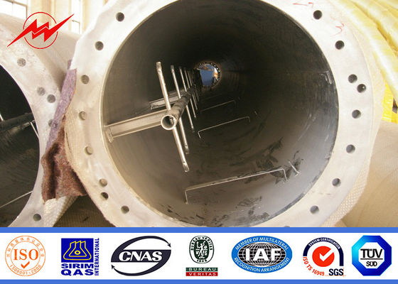 27M 500kv χάλυβα καλυμμένος τηλεπικοινωνίες πύργος Πολωνού κεραιών μονο για την επικοινωνία