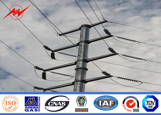 11kv γαλβανισμένη στη 69kv δύναμη Πολωνοί χρησιμότητας για το υπερυψωμένο ηλεκτρικό πρόγραμμα γραμμών μετάδοσης με την πίσσα