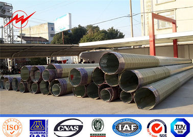 Q345 Q235 GR65 Σιδηρός πόλος από χάλυβα, πόλος ηλεκτρικού χάλυβα με πολύ μεγάλη διάρκεια ζωής
