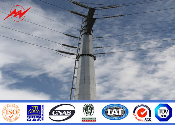 10kv - χάλυβας σωληνοειδής Πολωνός 550kv με Galvanization την επεξεργασία επιφάνειας