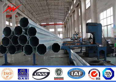 17M 800 Dan Steel Power Pole, γαλβανισμένος χάλυβας Πολωνός για την ηλεκτρική γραμμή μετάδοσης δύναμης