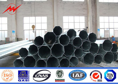15M 1200 Dan Steel Power Pole, σωληνοειδής χάλυβας Πολωνός με Galvanization την επεξεργασία επιφάνειας