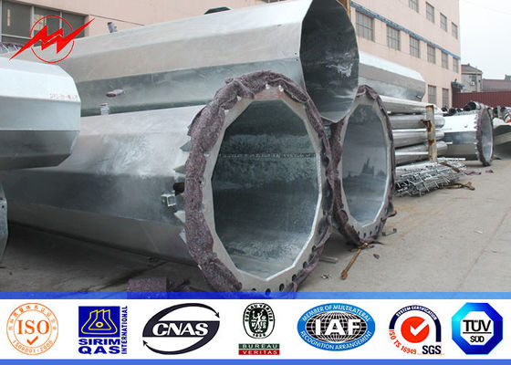 25ft 75ft ηλεκτρικό Concial εκλέπτυναν τη χρησιμότητα Πολωνός, διανομή δύναμης χάλυβα Πολωνός 10kv ~ 550kv χάλυβα