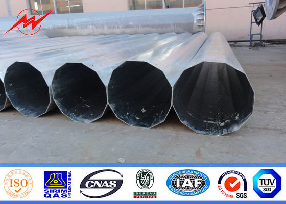 25ft 75ft ηλεκτρικό Concial εκλέπτυναν τη χρησιμότητα Πολωνός, διανομή δύναμης χάλυβα Πολωνός 10kv ~ 550kv χάλυβα