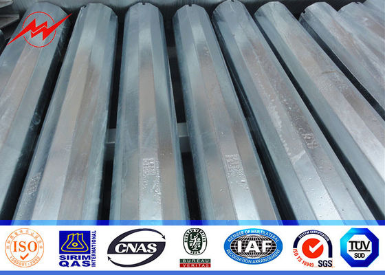 25ft 75ft ηλεκτρικό Concial εκλέπτυναν τη χρησιμότητα Πολωνός, διανομή δύναμης χάλυβα Πολωνός 10kv ~ 550kv χάλυβα