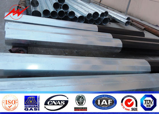 25ft 75ft ηλεκτρικό Concial εκλέπτυναν τη χρησιμότητα Πολωνός, διανομή δύναμης χάλυβα Πολωνός 10kv ~ 550kv χάλυβα