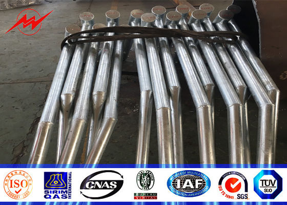 Κωνικά γαλβανισμένα χάλυβας εξαρτήματα πύργων ηλεκτρικής δύναμης υποστηριγμάτων καναλιών γωνίας