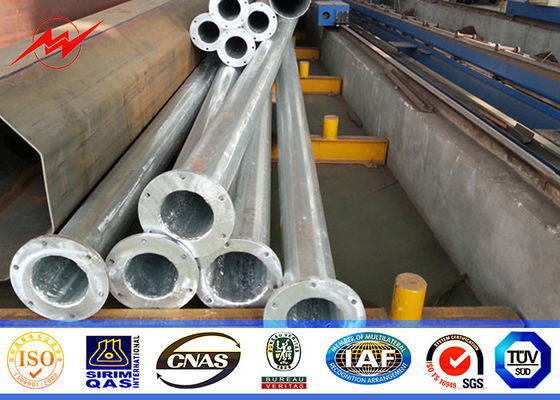 Γαλβανισμένος φωτεινός σηματοδότης Πολωνοί βραχιόνων Q235 ενιαίος με τον κωνικό ελαφρύ βραχίονα μήκους της 3M