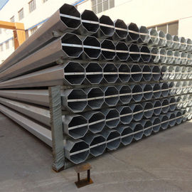 17M 800 Dan Steel Power Pole, γαλβανισμένος χάλυβας Πολωνός για την ηλεκτρική γραμμή μετάδοσης δύναμης