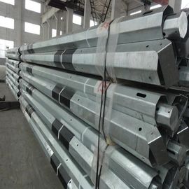 17M 800 Dan Steel Power Pole, γαλβανισμένος χάλυβας Πολωνός για την ηλεκτρική γραμμή μετάδοσης δύναμης