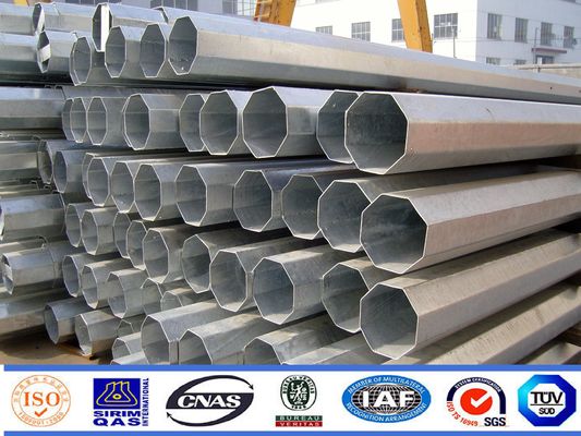 χρησιμότητα Πολωνός χάλυβα 9m 4kn για το υπερυψωμένο ηλεκτρικό πρόγραμμα γραμμών μετάδοσης