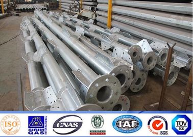 Οκτάγωνη δύναμη Πολωνός χάλυβα 69KV ηλεκτρική για το υψηλό πρόγραμμα γραμμών μετάδοσης Woltage